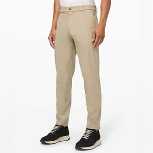 Lululemon Men’s Commission Pant Classic *Warpstreme 34” in Tofino Sand Size 36